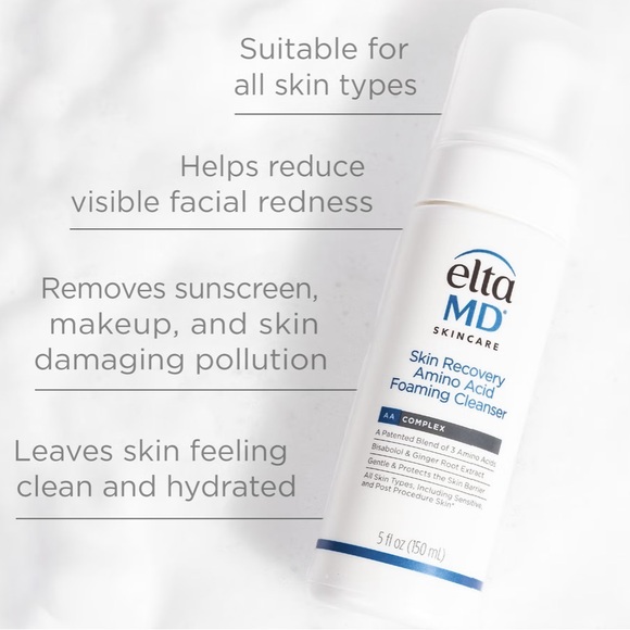 NWT EltaMD Skin Recovery Amino Acid Foaming Cleanser (5 oz.) - Picture 4 of 7